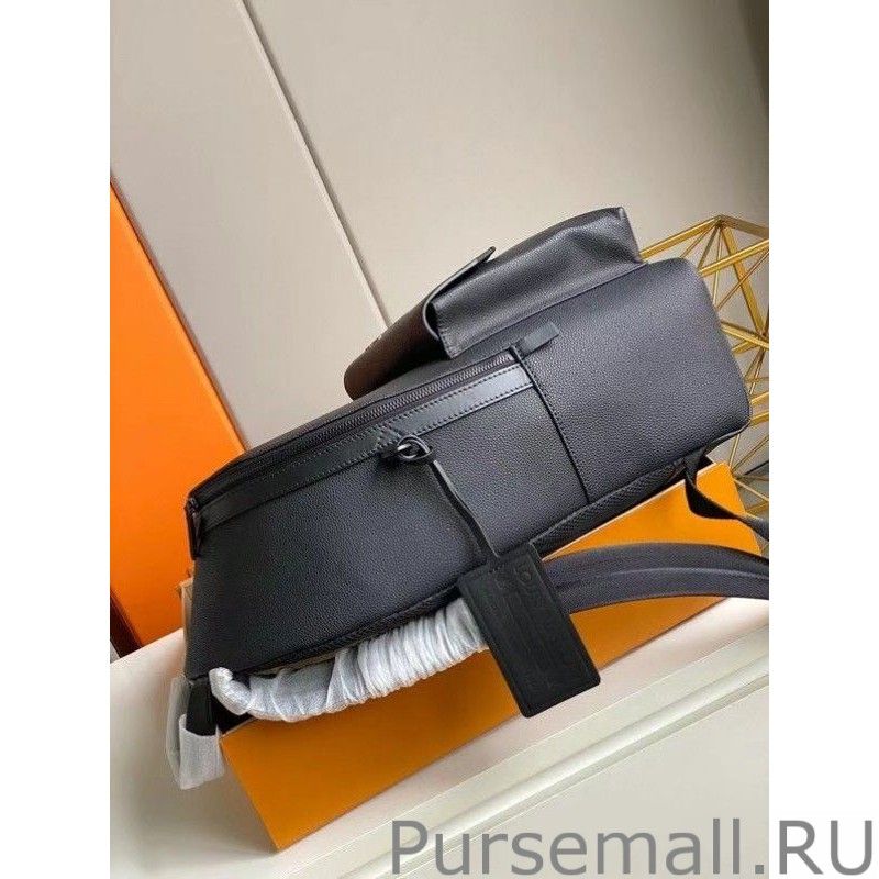 All Black Aerogram Backpack M57079