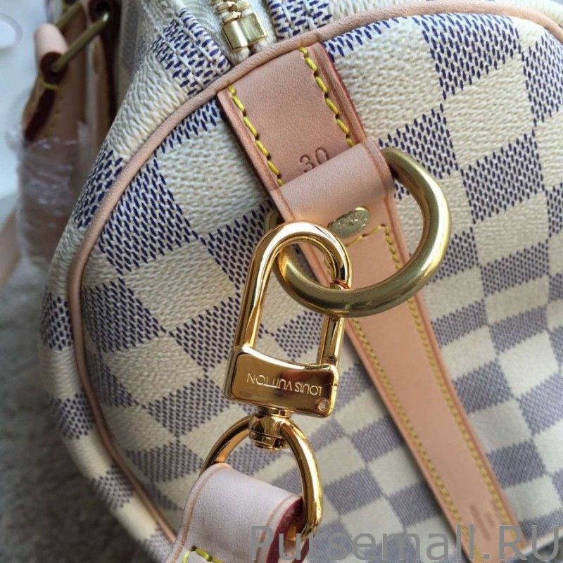 Speedy Bandoulière 30 Damier Azur N41373