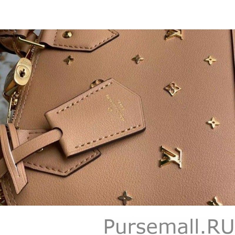 Alma BB Bag With Metallic Monogram Pattern M58638