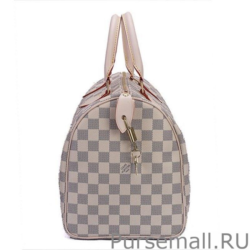 Speedy 35 Damier Azur Canvas bags N41535