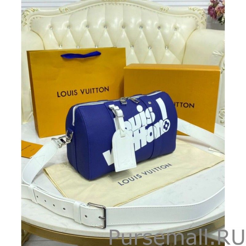 City Keepall M58747 Blue