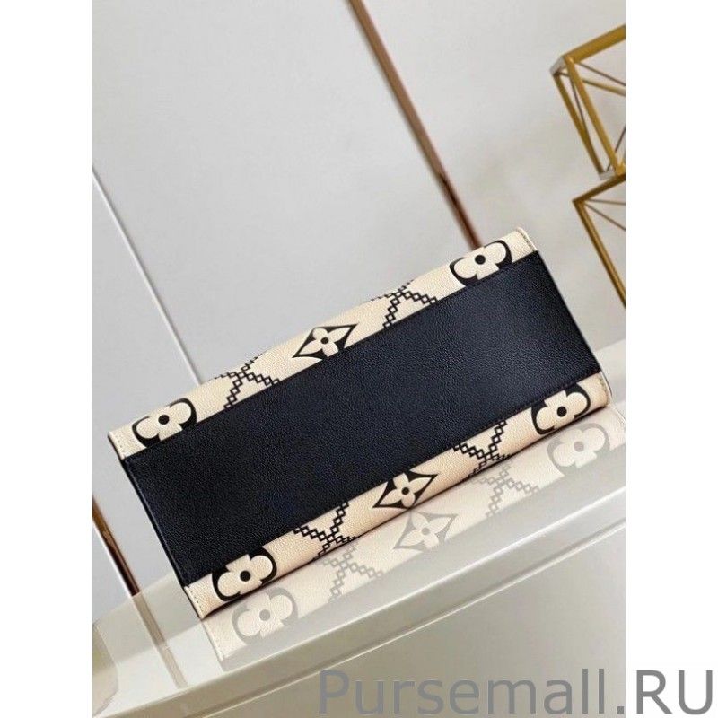 Onthego MM Bag Monogram Empreinte M46016