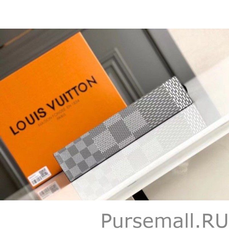 Pochette Voyage MM Damier Graphite 3D N60443