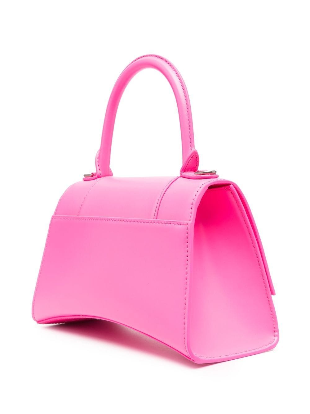 Ba*len*cia*ga hourglass leather tote bag