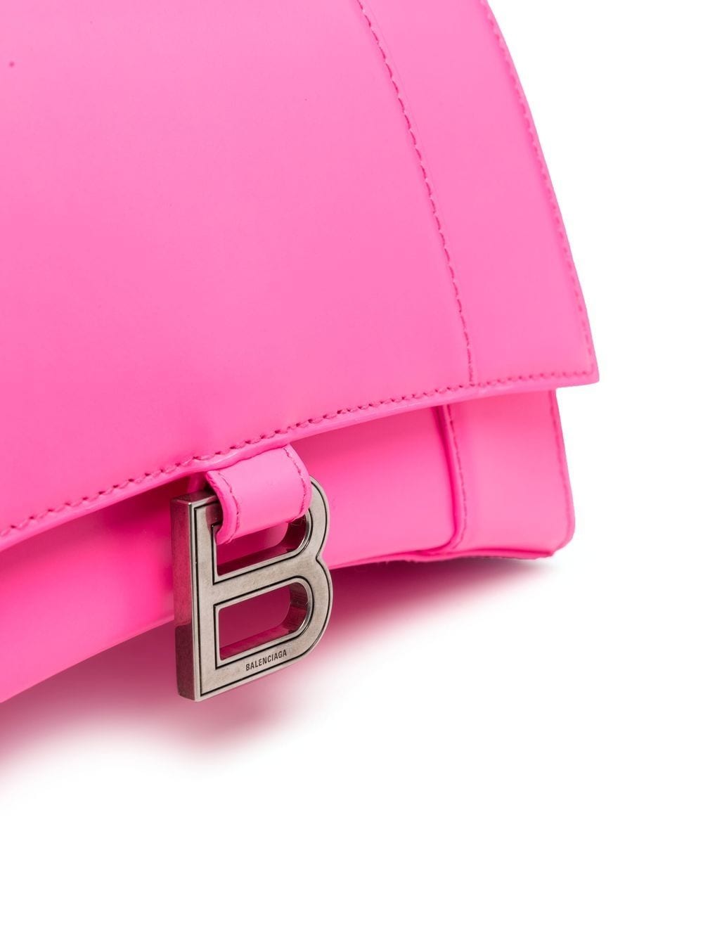 Ba*len*cia*ga hourglass leather tote bag