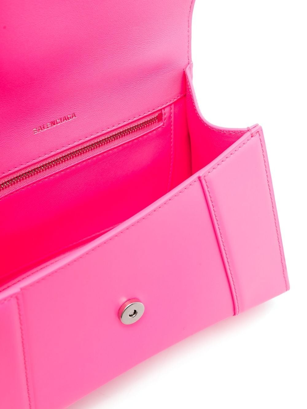 Ba*len*cia*ga hourglass leather tote bag