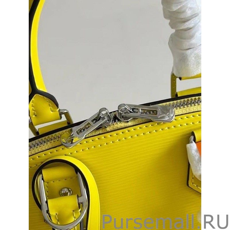 Epi Alma BB Bag With Jacquard Strap M57446