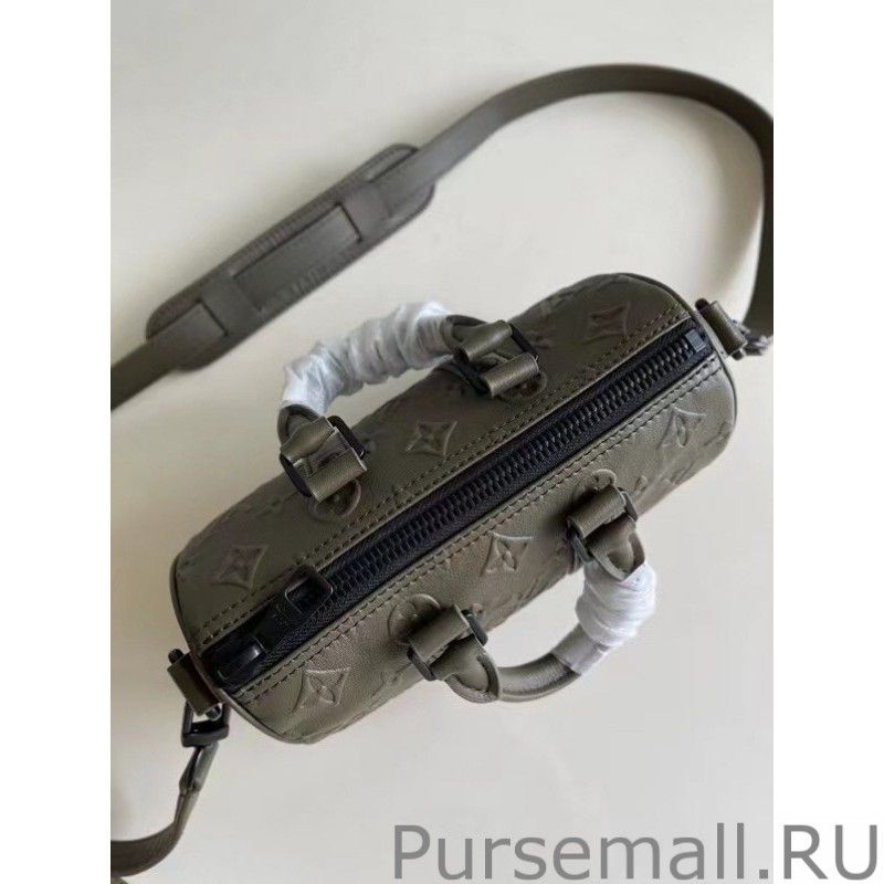 Keepall XS Bag Monogram Seal Leather M57961