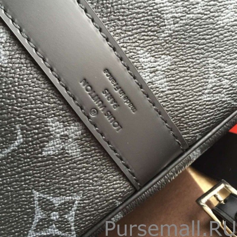 Keepall 45 Bandouliere Monogram Eclipse M40569