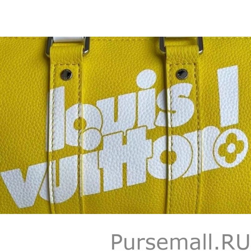 Keepall XS Bag In Yellow Leather M80842