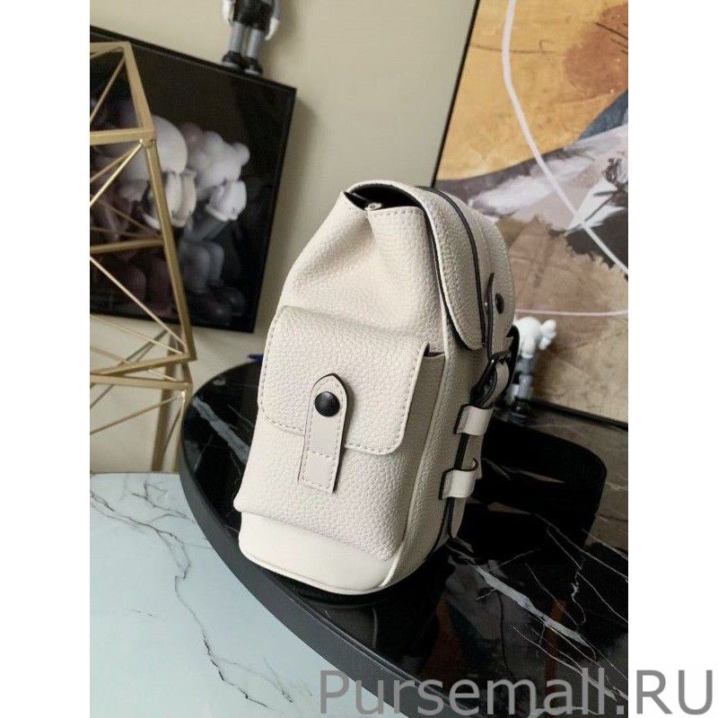 Christopher XS Bag In White Leather M58493