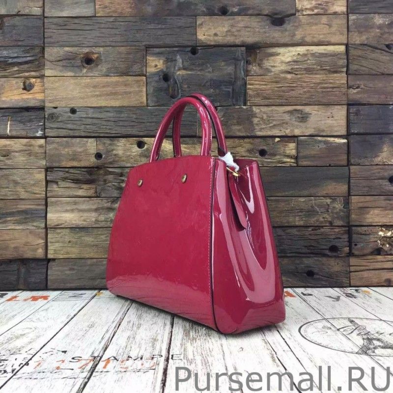 Montaigne MM Monogram Vernis M50167