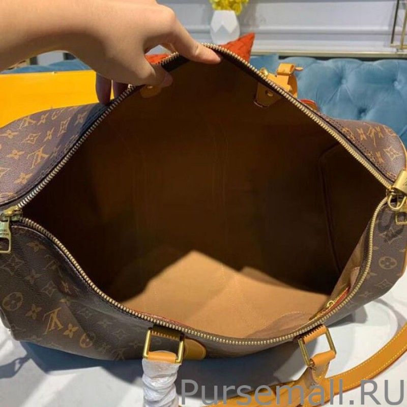 Monogram Canvas Keepall Bandouliere 50 M44880