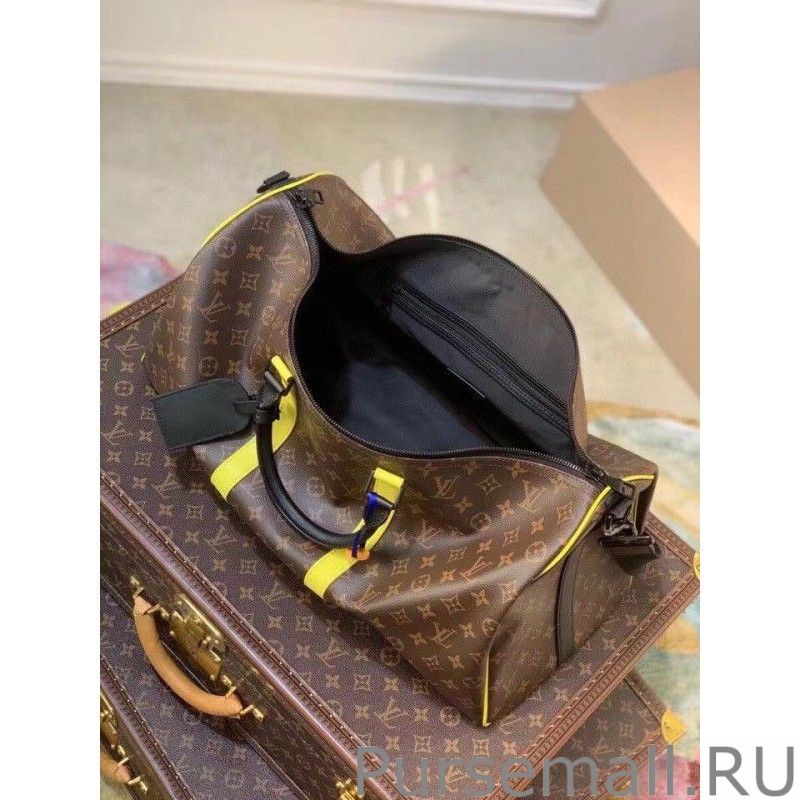 Keepall Bandouliere 50 Bag Monogram Yellow M45866