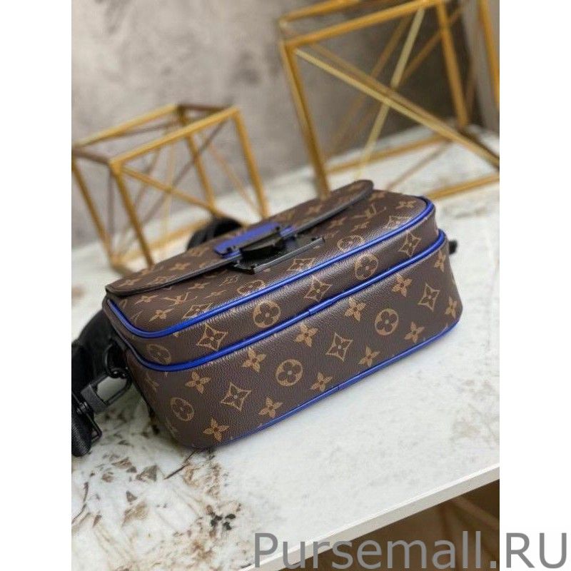 S Lock Messenger Monogram Macassar M45863