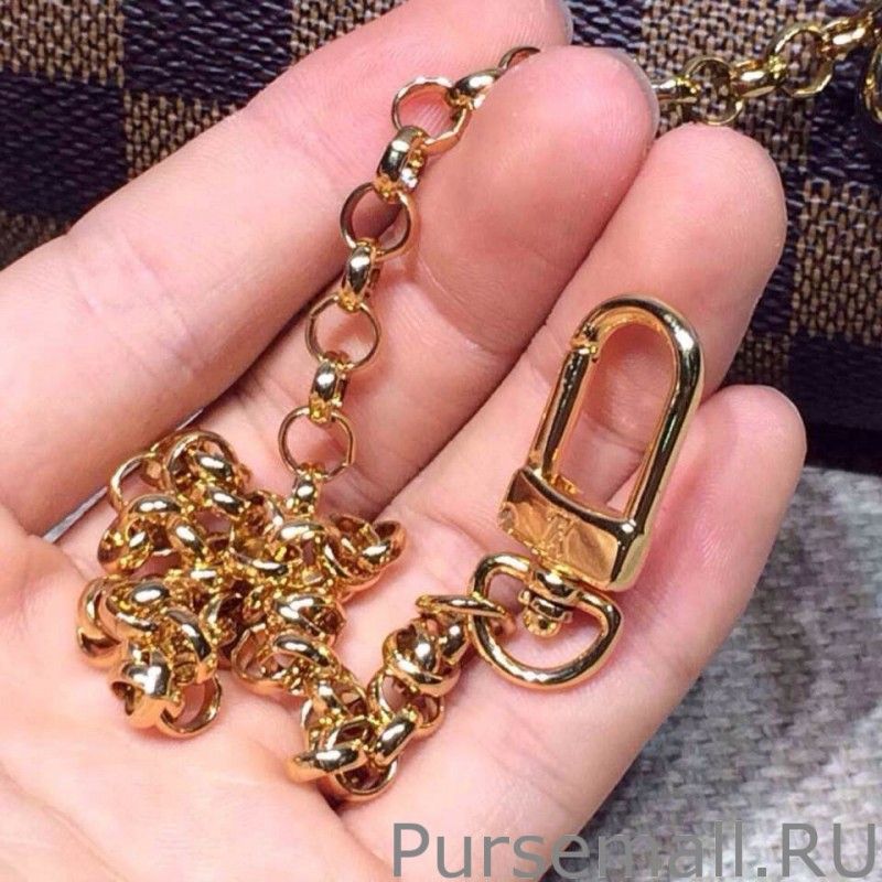 Eva Clutch Damier Ebene Canvas N55213