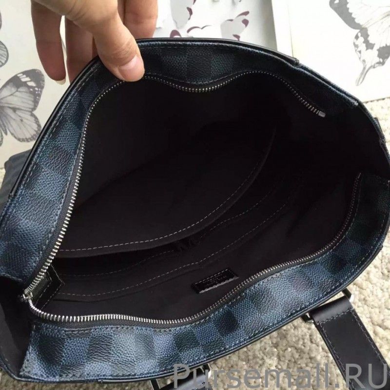 Cabas Jour Damier Cobalt N42223