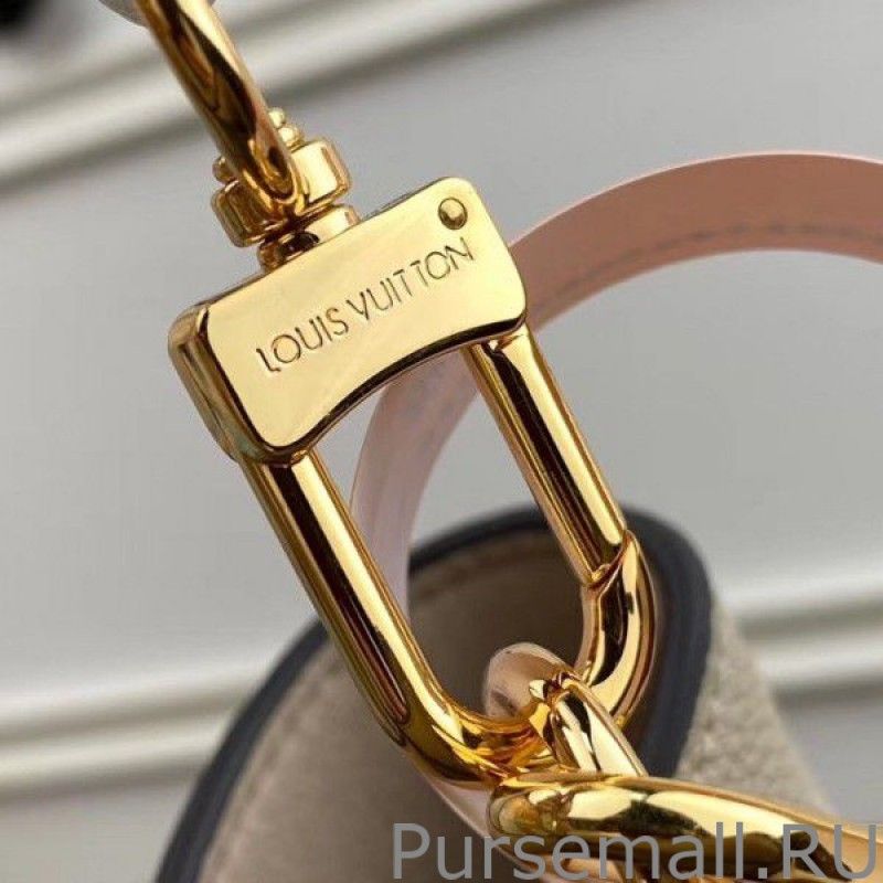 NeoNoe MM Bag In Tourterelle Gray Leather M45555