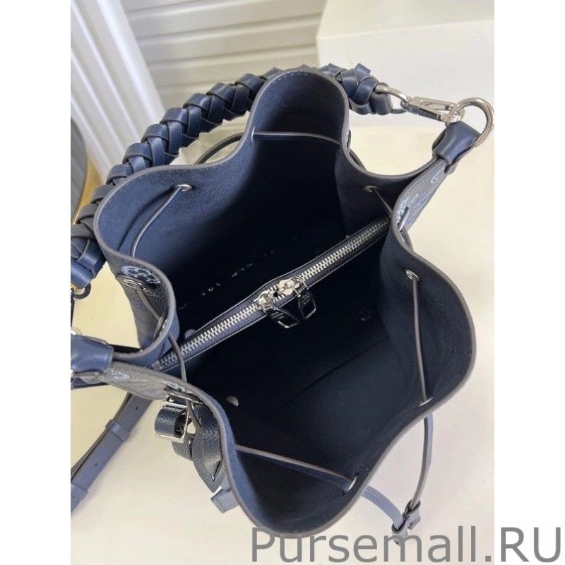 Muria Bag In Blue Mahina Leather M59554