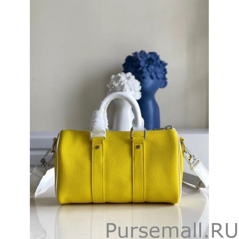 Keepall XS Bag In Yellow Leather M80842