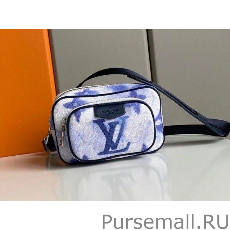 Outdoor Pouch Monogram Watercolor M45763