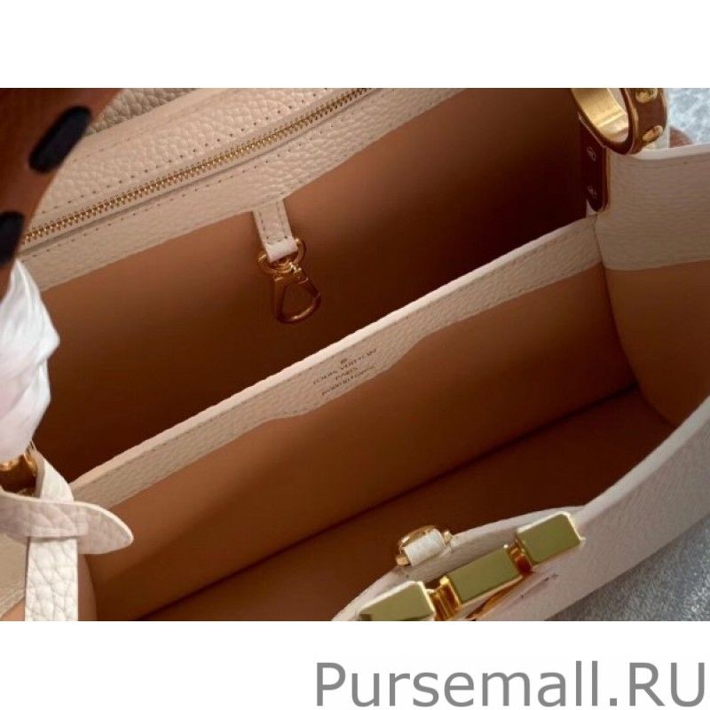 Capucines MM Bag with Leopard Print M58575