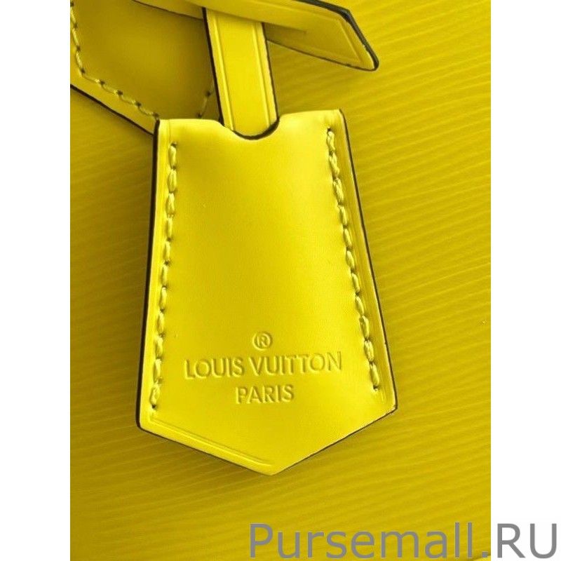 Epi Alma BB Bag With Jacquard Strap M57446