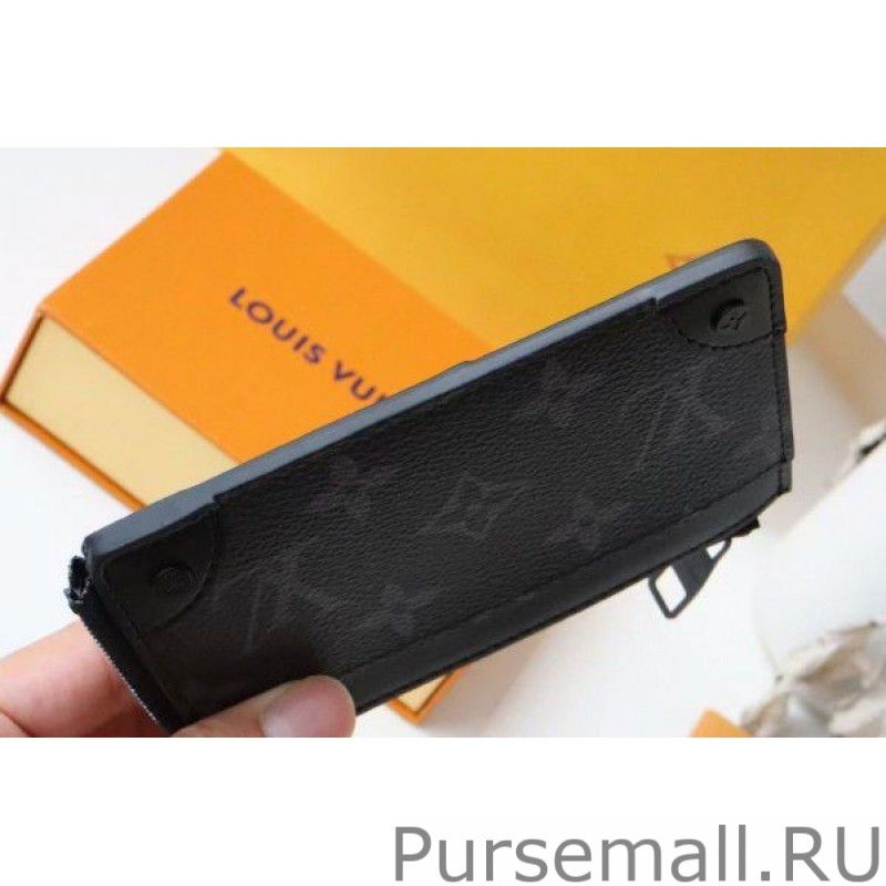 Multi Card Holder Trunk Monogram Eclipse M80556