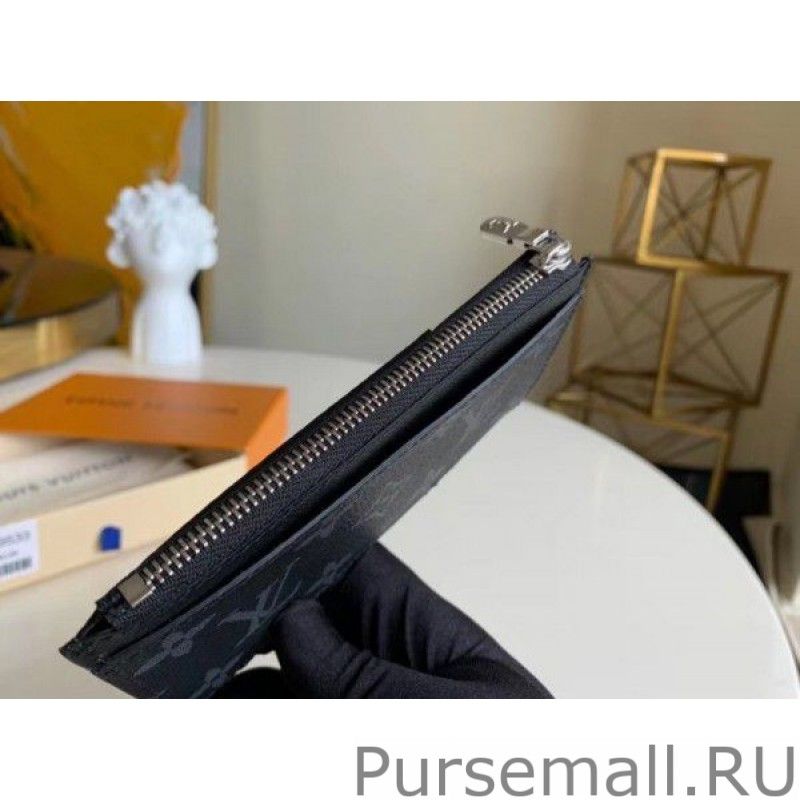 Coin Card Holder Monogram Eclipse M69533