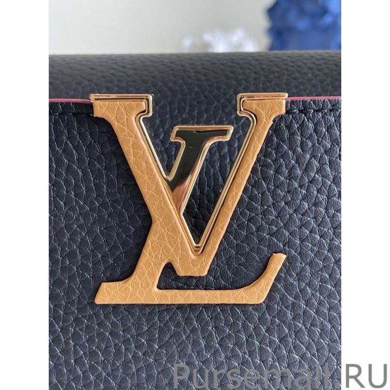 Capucines MM Bag In Bicolor Leather M58608