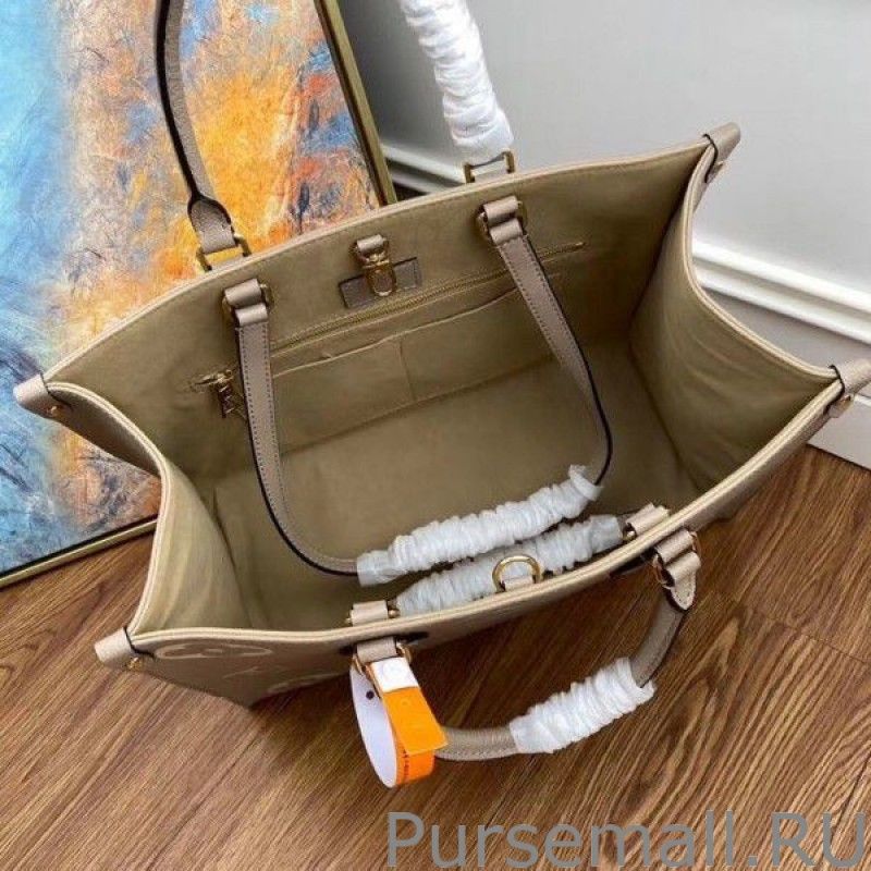 Onthego MM Bag Monogram Empreinte M45654