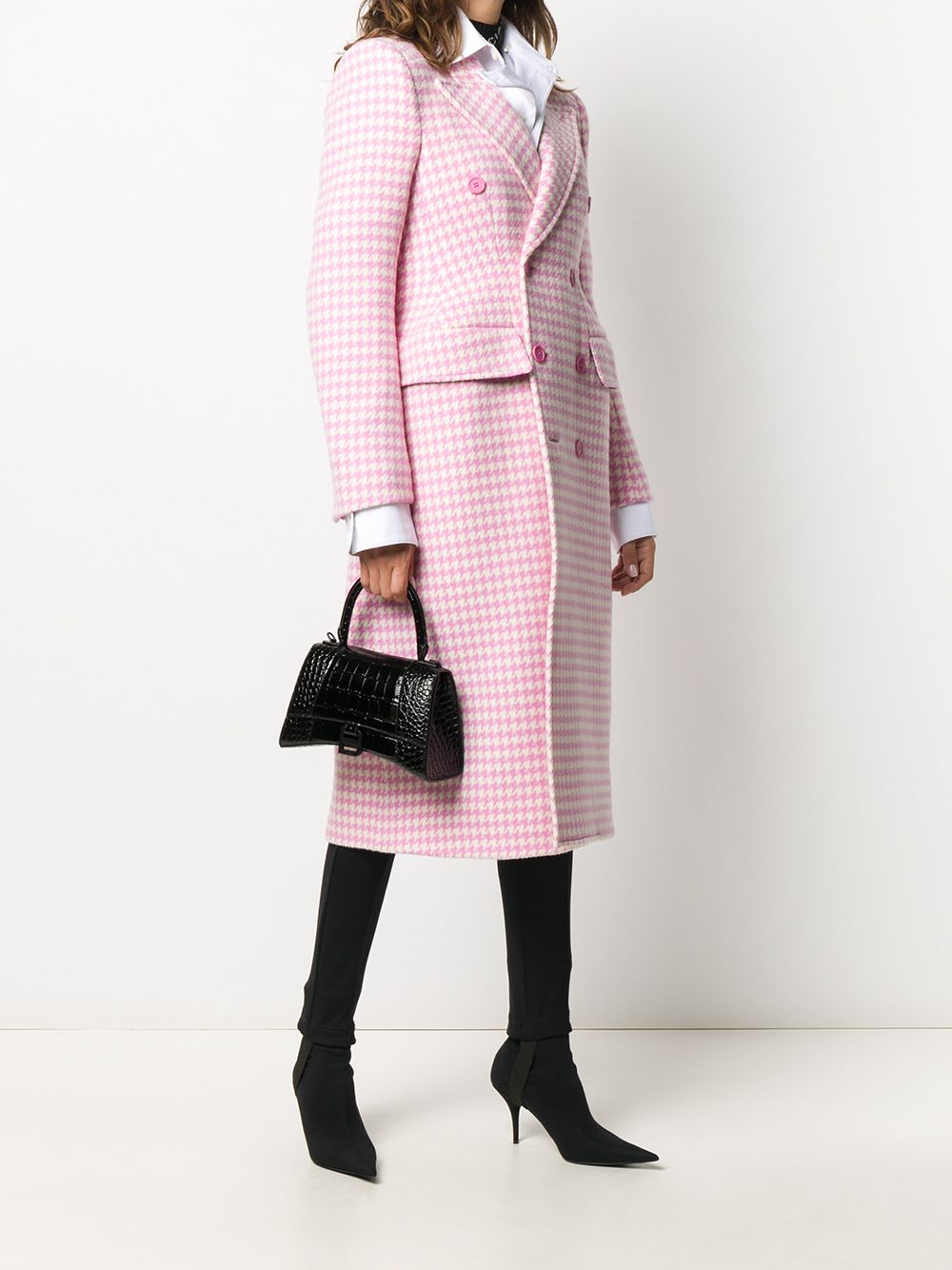 Ba*len*cia*ga s hourglass top handle tote