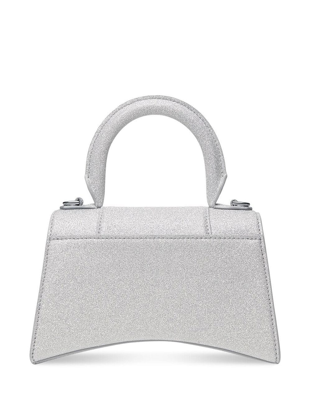 Ba*len*cia*ga hourglass glittered tote bag