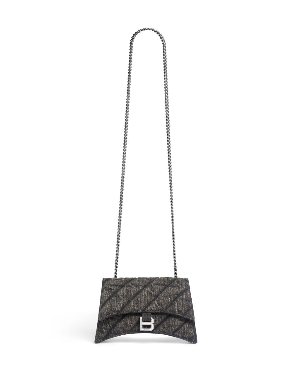 Ba*len*cia*ga crush denim shoulder bag