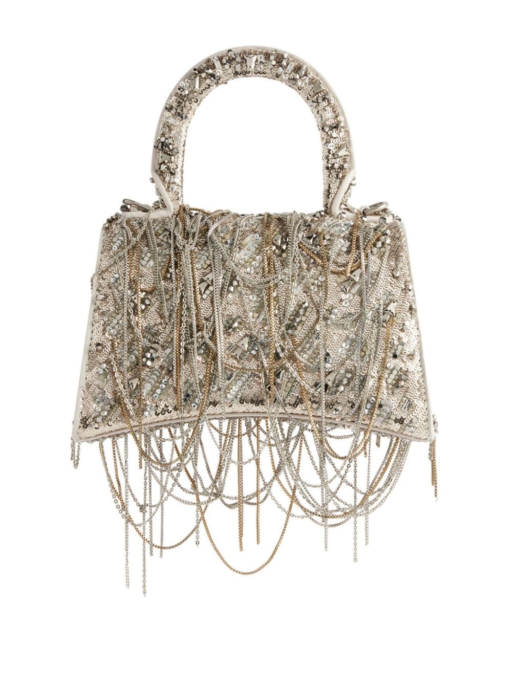 Ba*len*cia*ga extra-small hourglass sequined bag