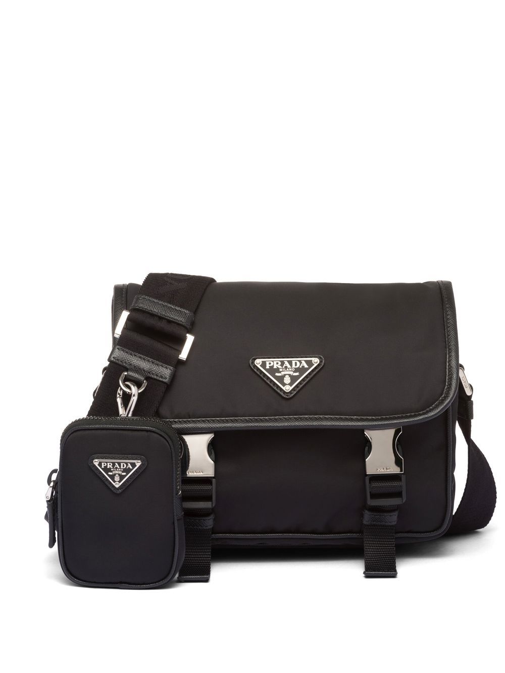 Pra*a re-nylon shoulder bag
