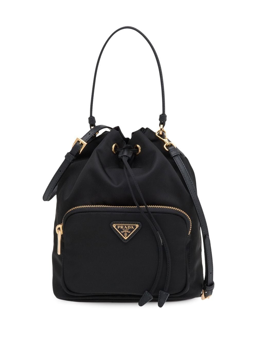 Pra*a re-nylon bucket bag