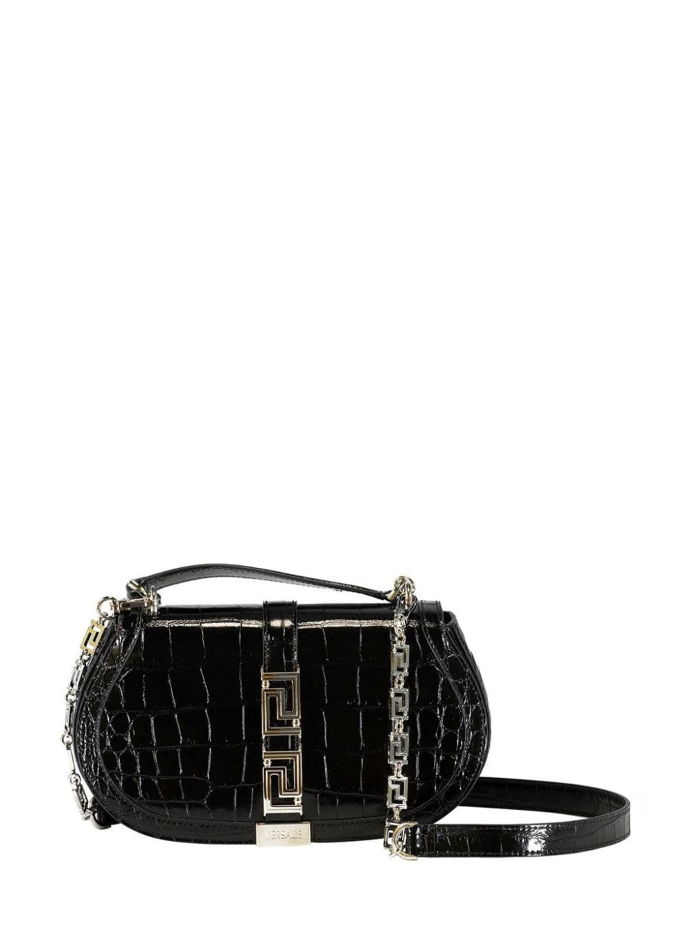 Versace Greca Goddess leather bag