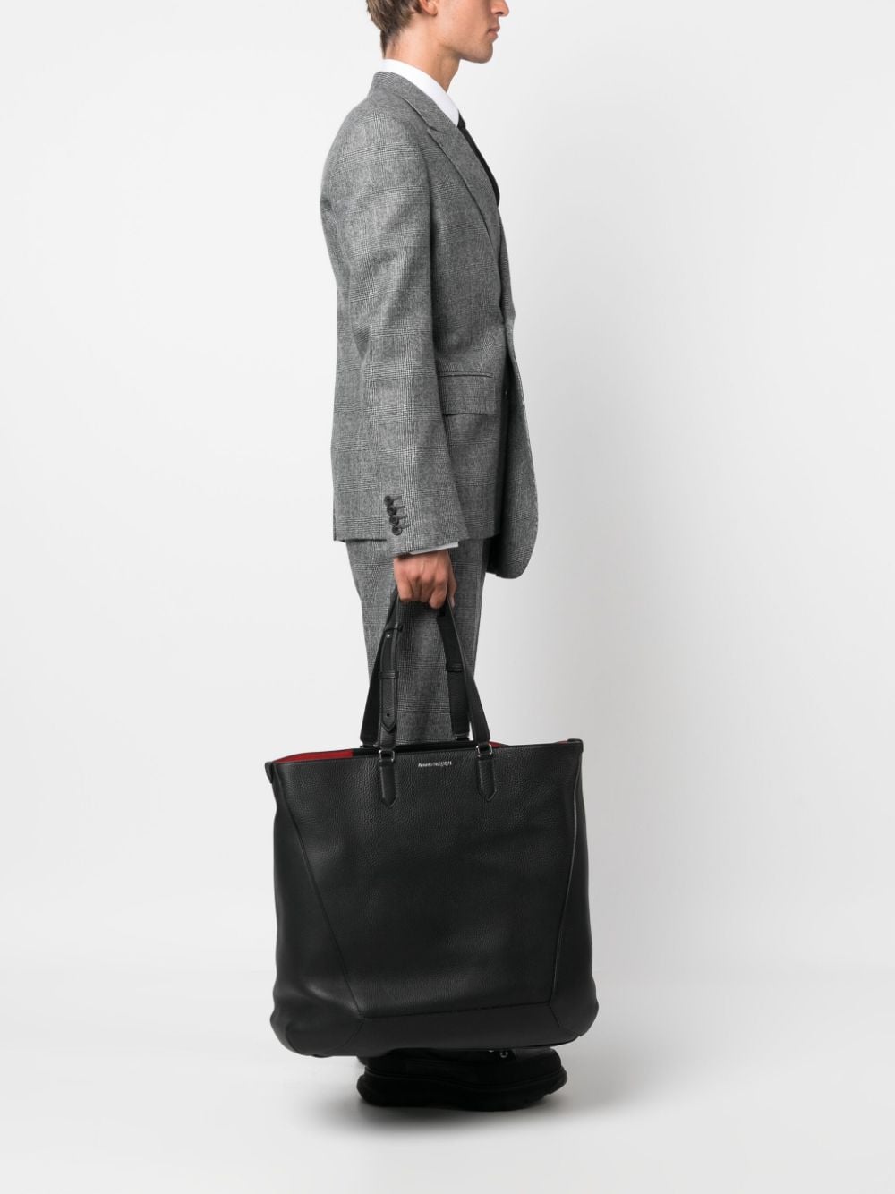 Alexander McQueen The Edge leather tote bag