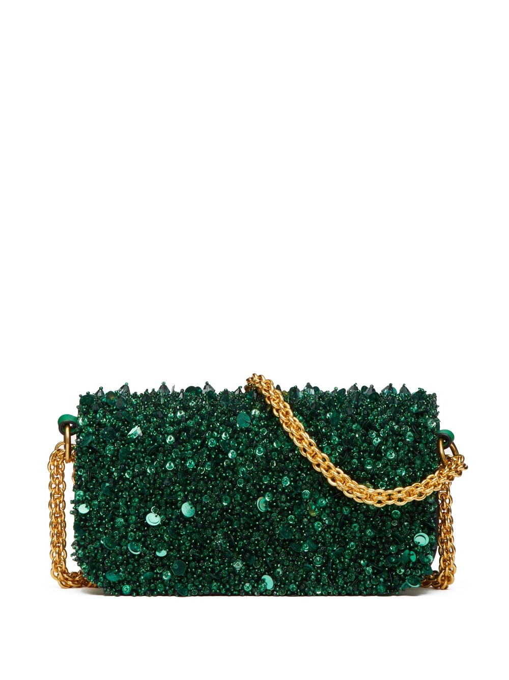 Valentino Garavani small Locò embellished shoulder bag