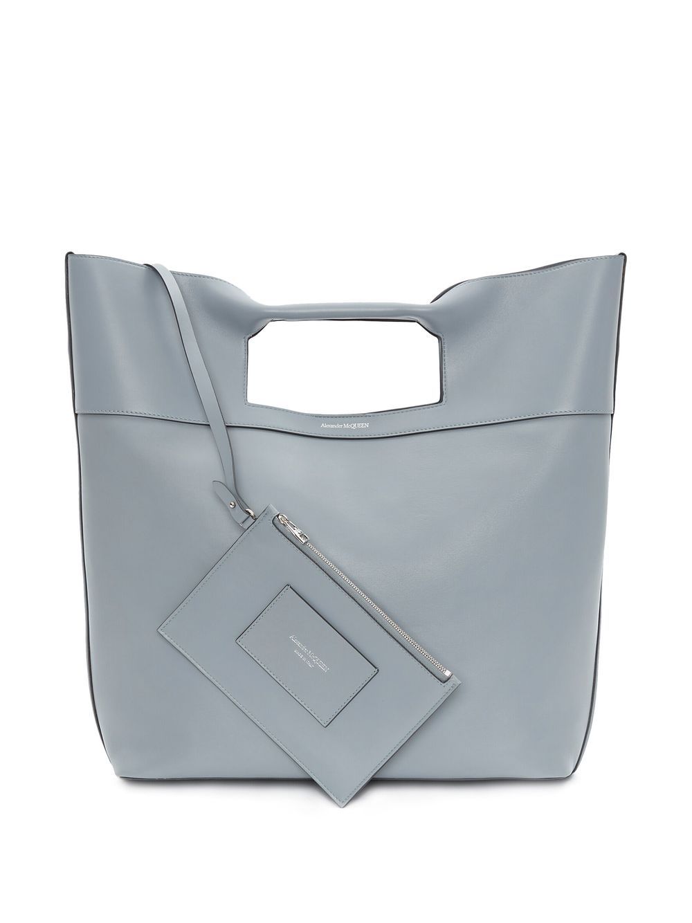 Alexander McQueen The Square leather tote