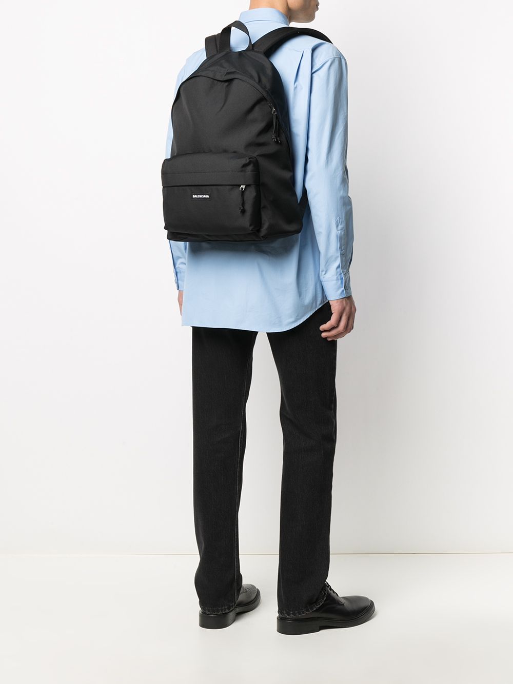 Ba*len*cia*ga explorer logo backpack