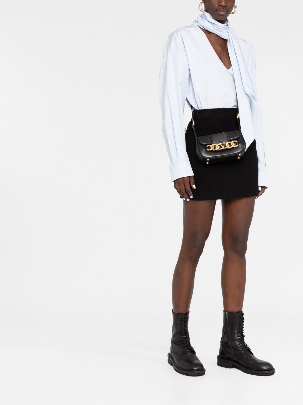 Valentino Garavani VLogo leather crossbody bag