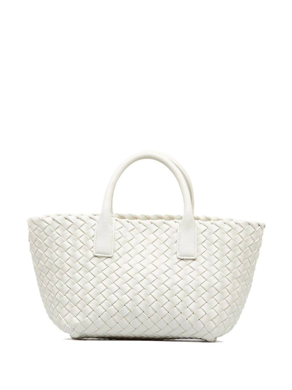 Bo*te*ga ve*ne*ta mini intrecciato cabat handbag