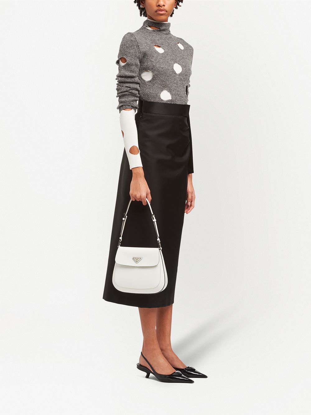 Pra*a cleo leather shoulder bag