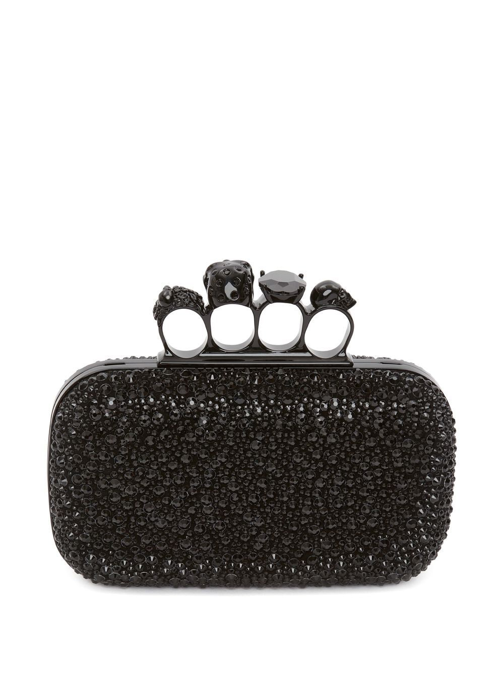 Alexander McQueen Four Ring clutch bag