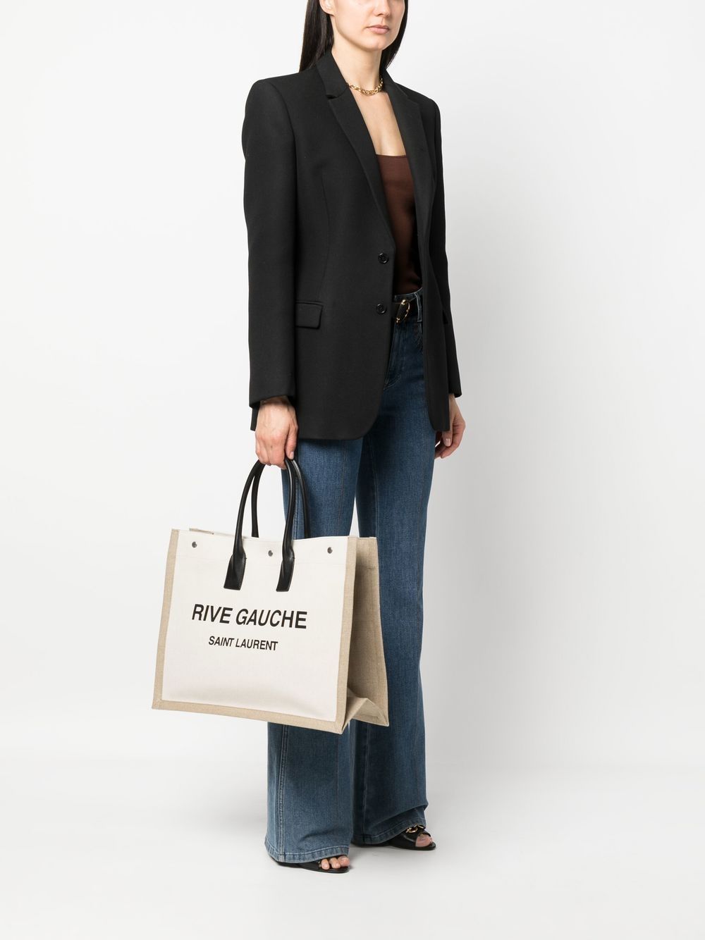 Saint Laurent Rive Gauche tote bag