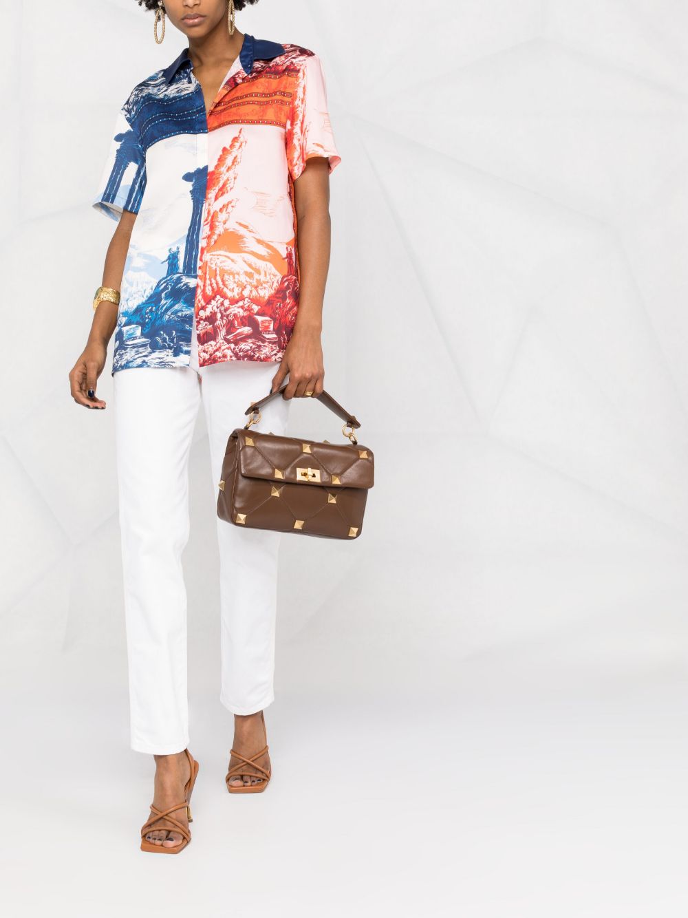 Valentino Garavani Rockstud-embellished tote bag