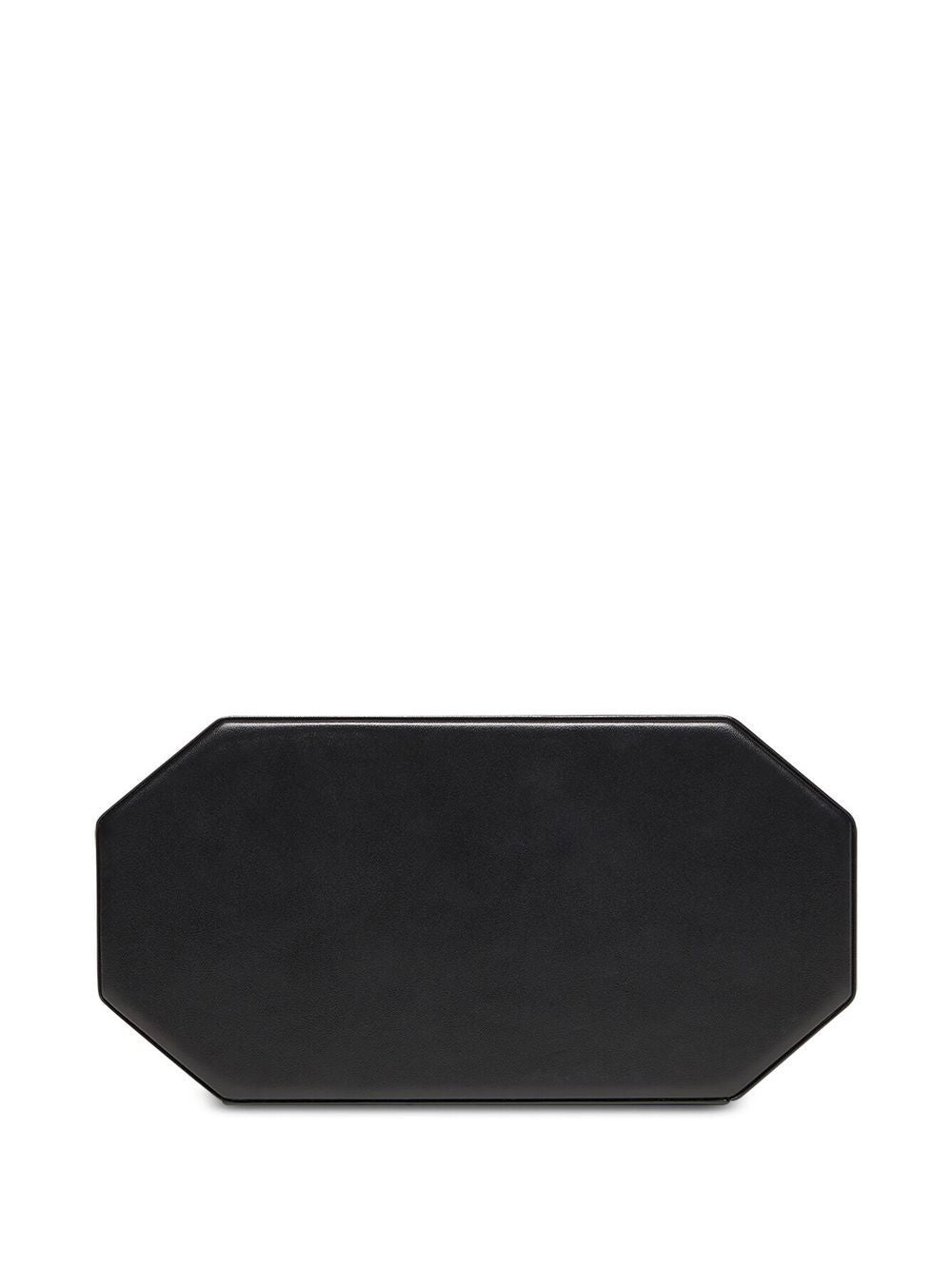 Ba*len*cia*ga cheri leather clutch bag