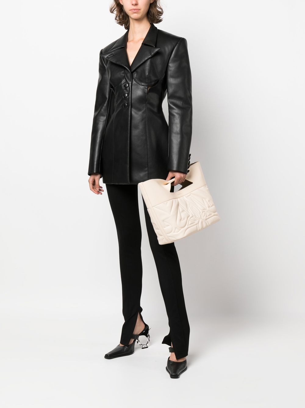 Alexander McQueen The Bow quilted tote bag